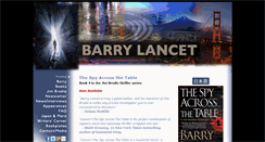Desktop Screenshot of barrylancet.com