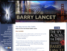 Tablet Screenshot of barrylancet.com